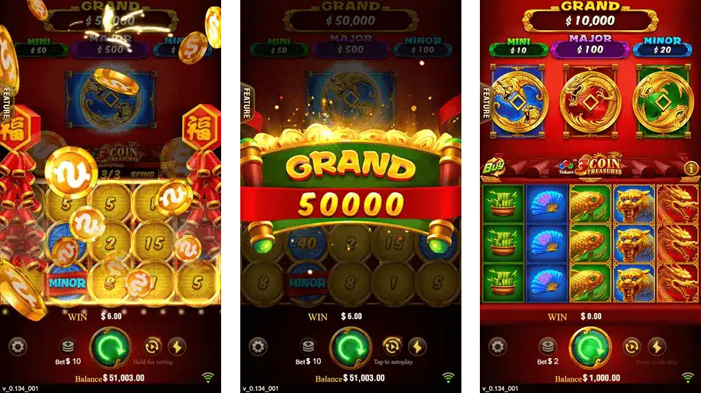 3 Coins Damangamecom Bonus